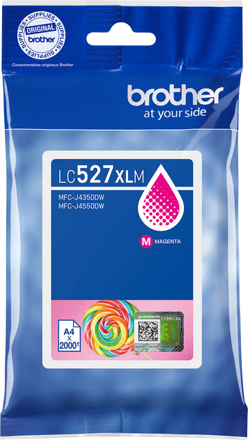 Original Brother LC 527XLM Druckerpatrone Magenta