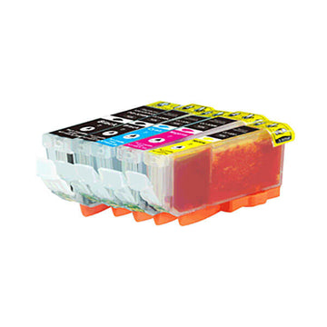 Kompatibel zu Canon PGI-5/CLI-8 Tinten Spar-Set (5 Stk.)