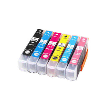 Kompatibel zu Epson (C13T24384011) T2438 / 24XL Tinten Spar-Set (6 Stk.)