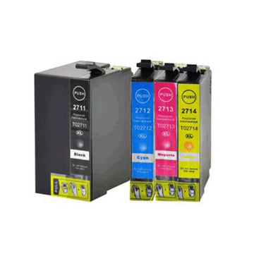 Kompatibel zu Epson T2711 / 27XL Tinten Spar-Set (4 Stk.)