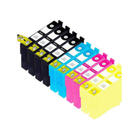 Kompatibel zu Epson T2711 /27XL Tinten Spar-Set 4BK,2C,2M,2Y (10 Stk.)