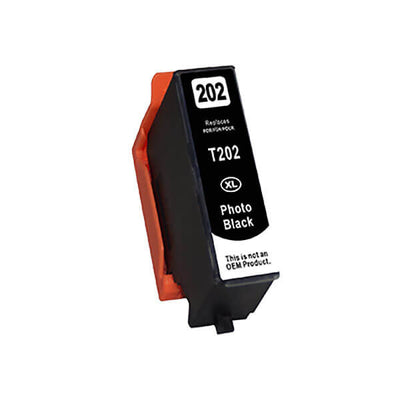 Kompatibel zu Epson 202XL Tinten Patrone Schwarz Foto