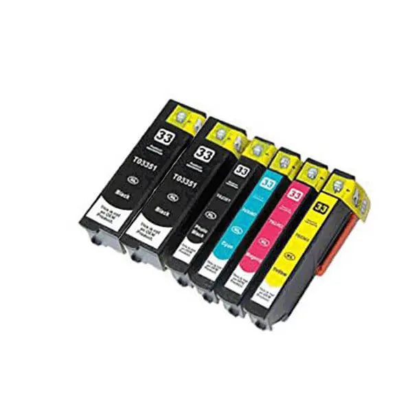 Kompatibel zu Epson 33XL / T3357 Multipack  6 Stk. (2BK,C,Y,M,PBK)