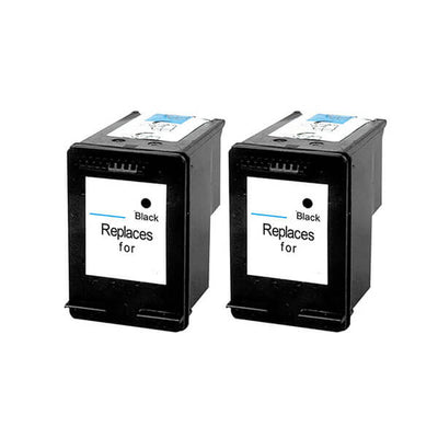 Kompatibel zu HP 901 XL (HP CC654AE) Tinten Black Spar-Set (2 Stk.)