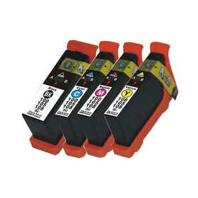 Kompatibel zu Lexmark 100 XL Tinten  Spar-Set (4 Stk.)