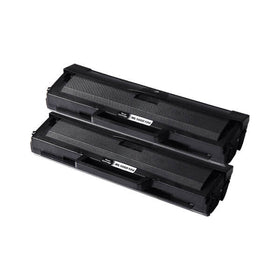 Kompatibel zu Samsung MLT-D1042S Schwarz Spar-Set (2 Stk.)