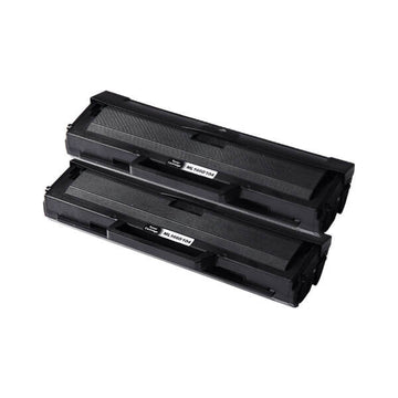 Kompatibel zu Samsung MLT-D1042S Schwarz Spar-Set (2 Stk.)