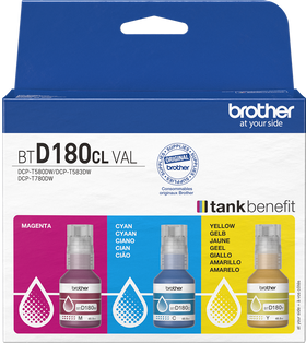 Original Brother BTD-180 Druckerpatrone Cyan, Magenta, Gelb