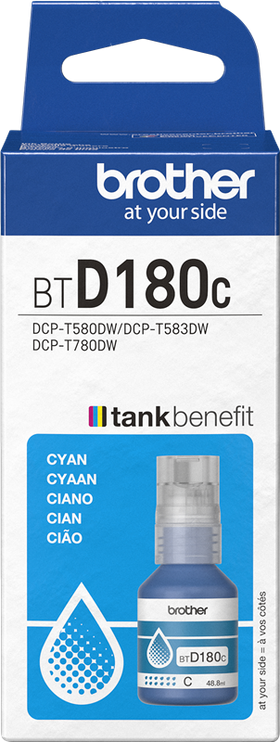 Original Brother BTD-180C Druckerpatrone Cyan
