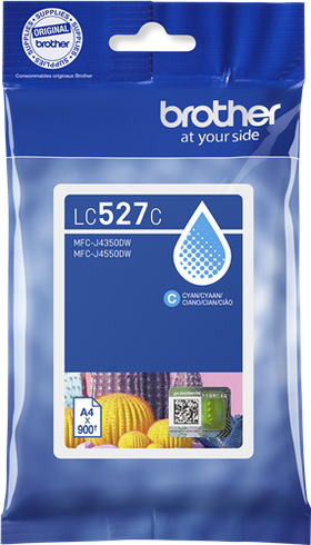 Original Brother LC 527C Druckerpatrone Cyan