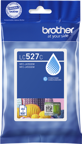 Original Brother LC 527C Druckerpatrone Cyan