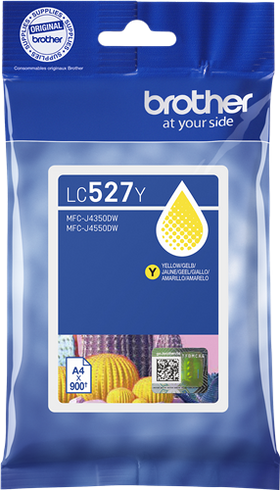 Original Brother LC 527Y Druckerpatrone Gelb