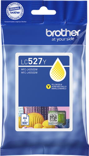 Original Brother LC 527Y Druckerpatrone Gelb