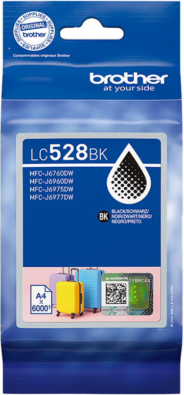 Original Brother LC528BK Druckerpatrone Schwarz