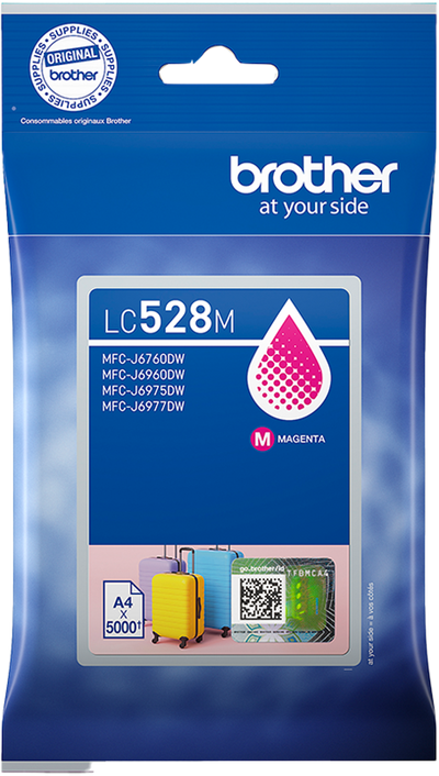 Original Brother LC528M Druckerpatrone Magenta
