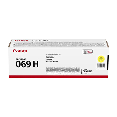 Original Canon 069 hy Toner Gelb (5095C002)