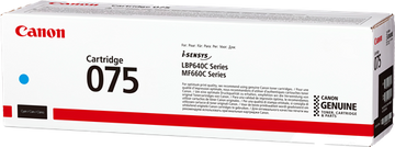 Original Canon 075 c / 6364C002 Toner Cyan