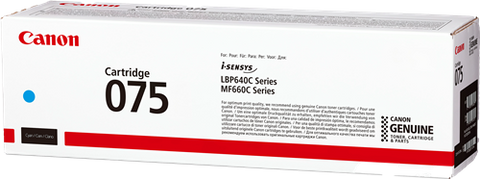 Original Canon 075 c / 6364C002 Toner Cyan