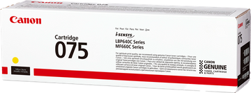 Original Canon 075 y / 6362C002 Toner Gelb