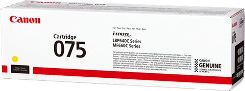 Original Canon 075 y / 6362C002 Toner Gelb
