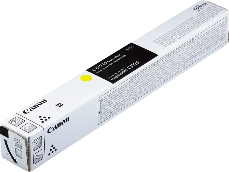 Original Canon C-EXV65y / 5764C001 Toner Gelb