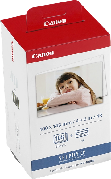 Canon KP-108IN / 3115B001 Farbbandkassetten und Papier-Kit