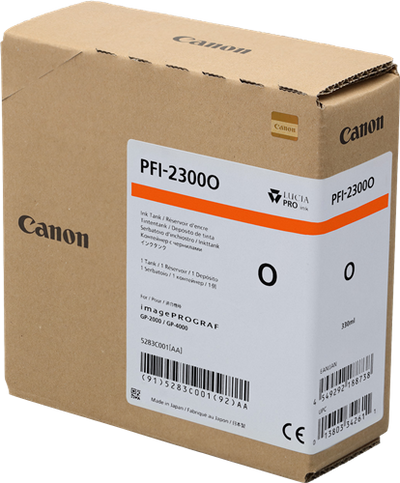 Original Canon PFI-2300o (5283C001) Orange Tintenpatrone