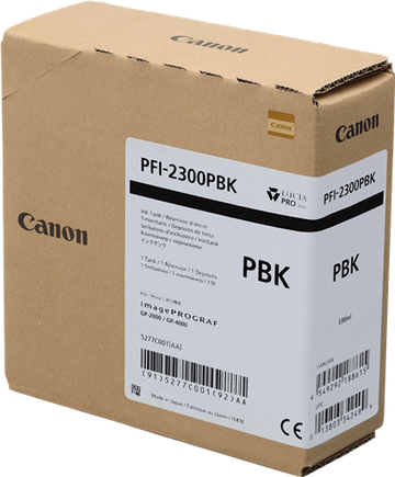 Original Canon PFI-2300pbk (5277C001) Schwarz Tintenpatrone (Foto)