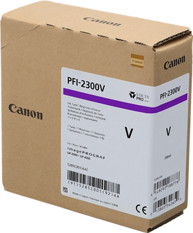 Original Canon PFI-2300v (5285C001) Violett Tintenpatrone