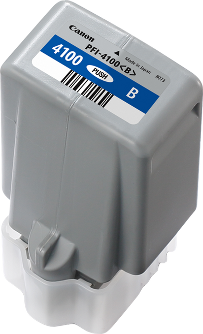 Original Canon PFI-4100b / 6786C001 Druckerpatrone Blau