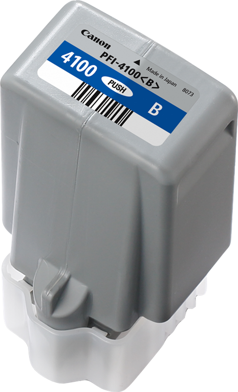 Original Canon PFI-4100b / 6786C001 Druckerpatrone Blau