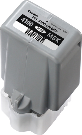 Original Canon PFI-4100mbk / 6776C001 Druckerpatrone Schwarz (Matt)