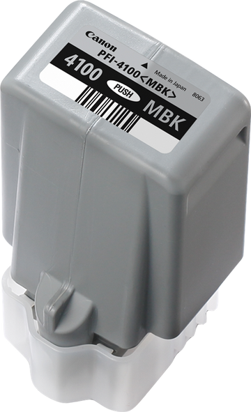 Original Canon PFI-4100mbk / 6776C001 Druckerpatrone Schwarz (Matt)