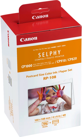Canon RP-108 / 8568B001 Farbbandkassetten und Papier-Kit
