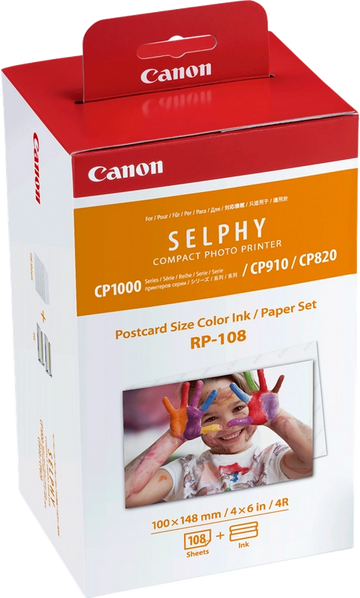 Canon RP-108 / 8568B001 Farbbandkassetten und Papier-Kit