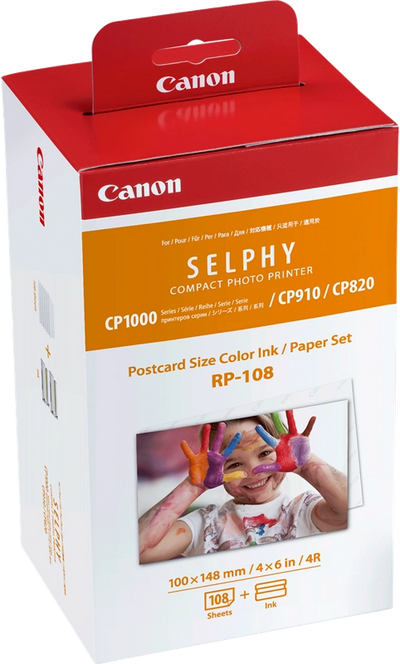 Canon RP-108 / 8568B001 Farbbandkassetten und Papier-Kit