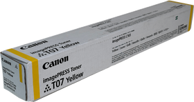 Original Canon T07 y / 3644C001 Toner Gelb