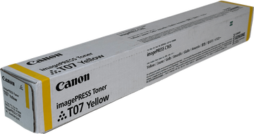 Original Canon T07 y / 3644C001 Toner Gelb