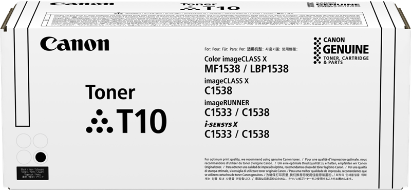 Original Canon T10 bk / 4566C001 Toner Schwarz