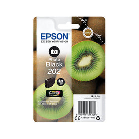 Original Epson 202 (C13T02F14010) Tinten Patrone Photo Black