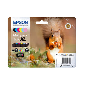 Original Epson 378XL (C13T37984010) Tintenpatronen Multipack (6 Stk.)