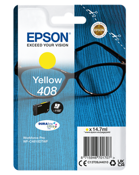 Original Epson 408 (C13T09J44010) Gelb Tintenpatrone DURABrite