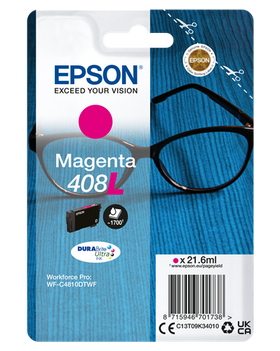 Original Epson 408L (C13T09K34010) Magenta Tintenpatrone DURABrite