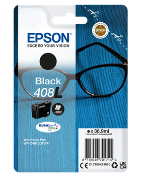 Original Epson 408L (C13T09K14010) Schwarz Tintenpatrone DURABrite