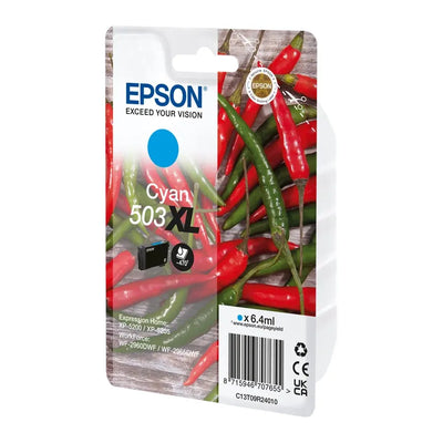 Original Epson 503XL Tintenpatrone Cyan (C13T09R24010)