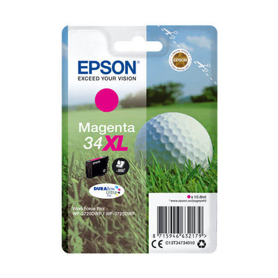 Original Epson 34XL / T3473 (C13T34734010) Tinte Magenta