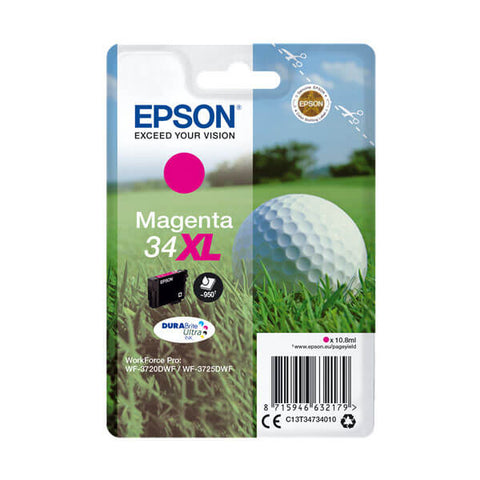 Original Epson 34XL / T3473 (C13T34734010) Tinte Magenta