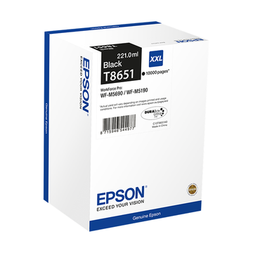 Original Epson T8651 (C13T865140) Druckerpatrone Schwarz XXL