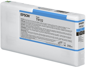 Original Epson T9132 (C13T913200) Cyan Tintenpatrone