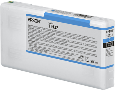 Original Epson T9132 (C13T913200) Cyan Tintenpatrone